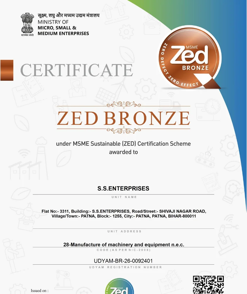 MSME Sustainable (ZED) Certification